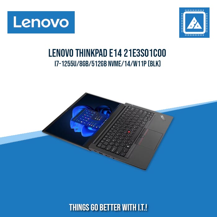 LENOVO THINKPAD E14 21E3S01C00 I7-1255U/8GB/512GB NVME | BEST FOR ENTERPRISES AND CORPORATES LAPTOP LENOVO THINKPAD E14 21E3S01C00 I7-1255U/8GB/512GB NVME | BEST FOR ENTERPRISES AND CORPORATES LAPTOP